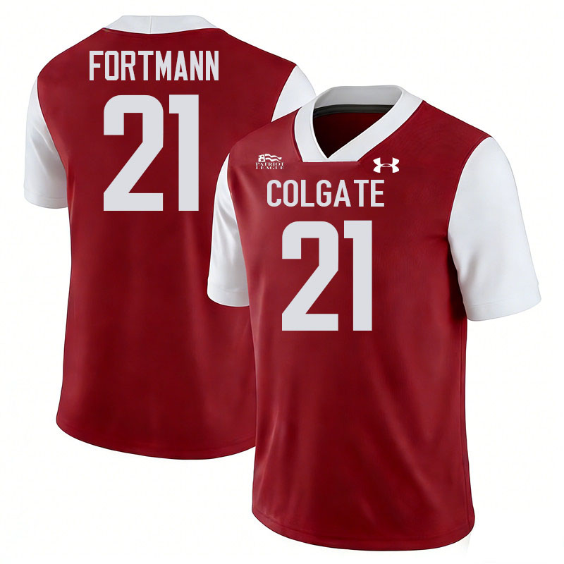 Colgate Raiders #21 Dan Fortmann College Football Jerseys,Uniforms-Red Colgate Raiders #21 Dan Fortmann College Football Jerseys,Uniforms-Red